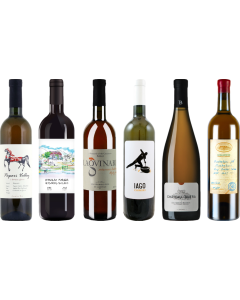 Georgien Orange Amber Wein Premium Verkostungsset