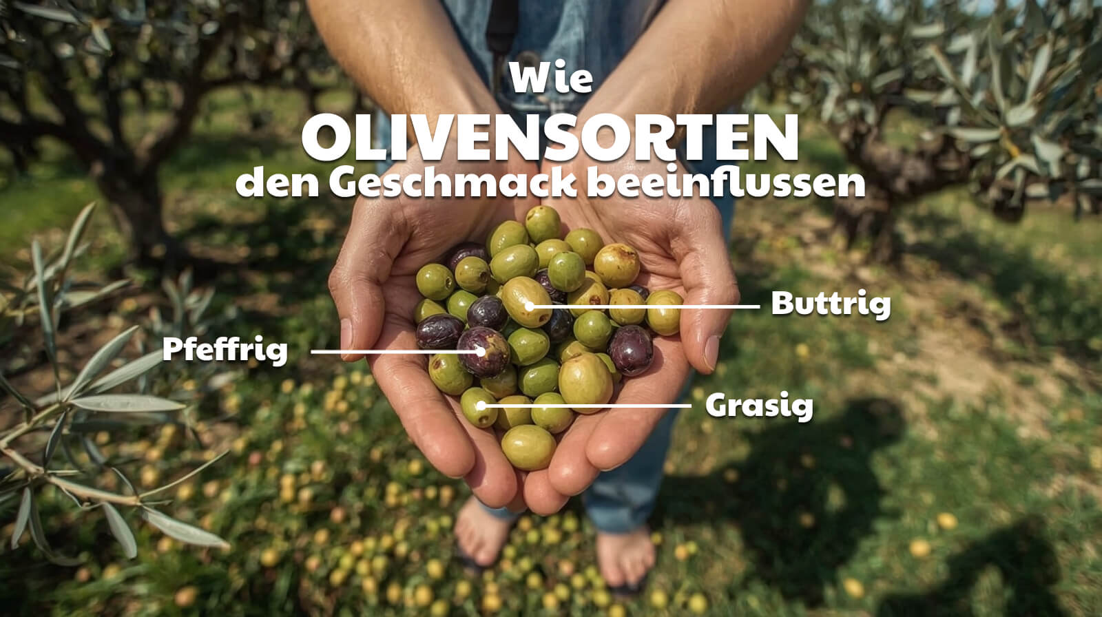Wie Olivensorten den Geschmack beeinflussen